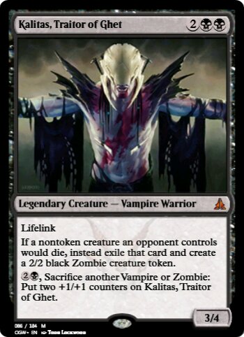 Kalitas, Traitor of Ghet
