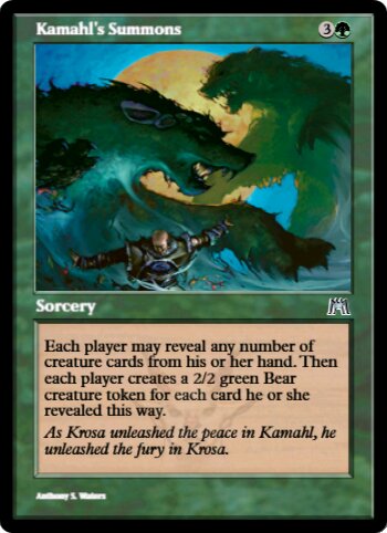 Kamahl's Summons
