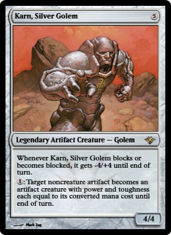 Karn, Silver Golem