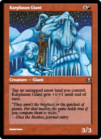 Karplusan Giant