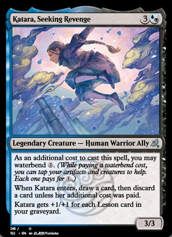 Katara, Seeking Revenge