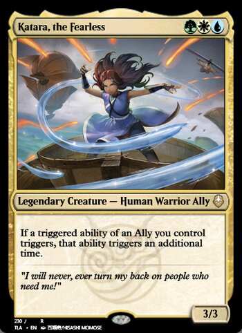 Katara, the Fearless
