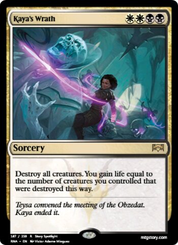 Kaya's Wrath