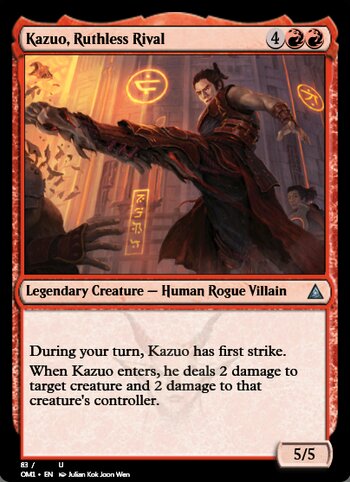 Kazuo, Ruthless Rival