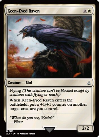 Keen-Eyed Raven