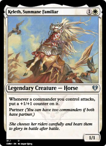 Keleth, Sunmane Familiar