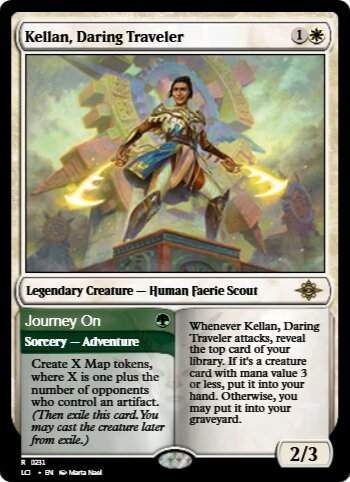 Kellan, Daring Traveler