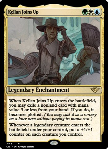 Kellan Joins Up