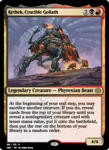 Kethek, Crucible Goliath