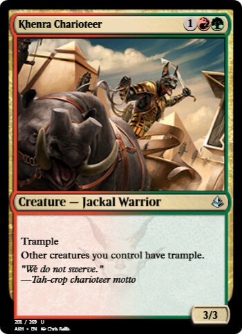Khenra Charioteer