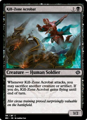 Kill-Zone Acrobat