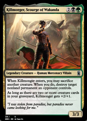 Killmonger, Scourge of Wakanda