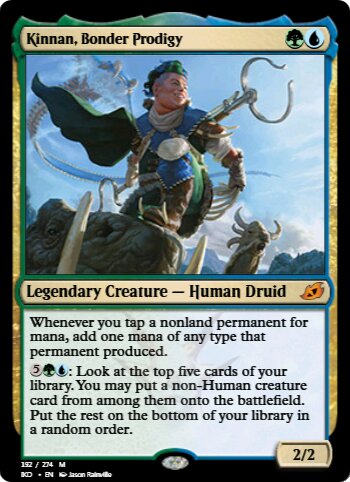 Kinnan, Bonder Prodigy