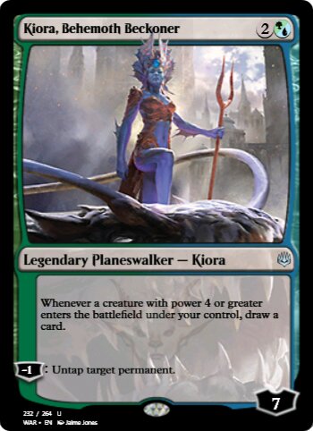 Kiora, Behemoth Beckoner