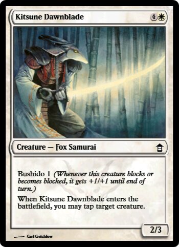 Kitsune Dawnblade