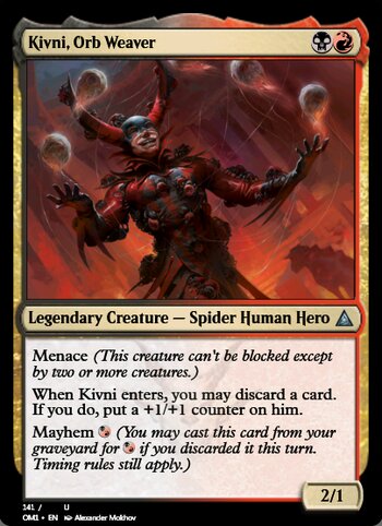 Kivni, Orb Weaver