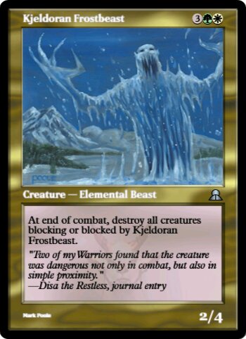 Kjeldoran Frostbeast