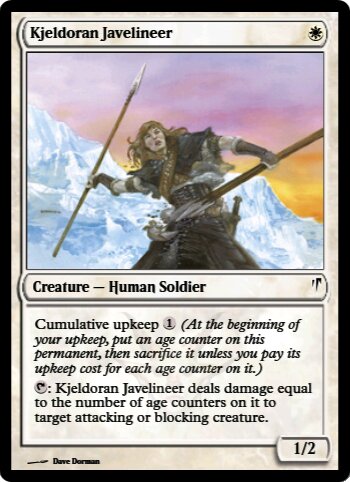 Kjeldoran Javelineer