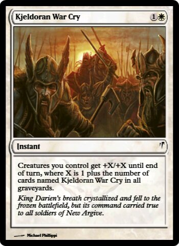 Kjeldoran War Cry