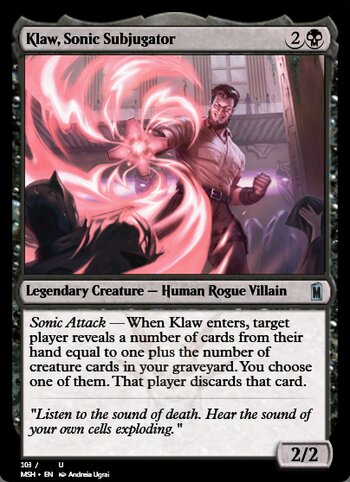 Klaw, Sonic Subjugator