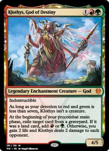 Klothys, God of Destiny