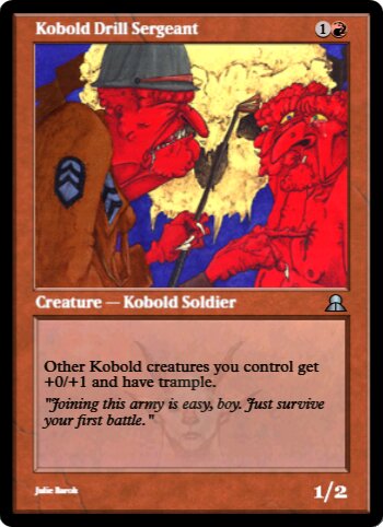 Kobold Drill Sergeant