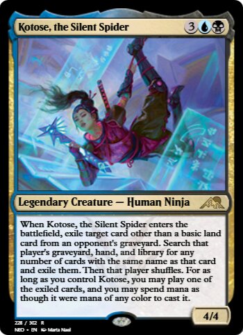 Kotose, the Silent Spider