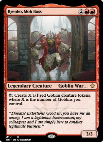 Krenko, Mob Boss