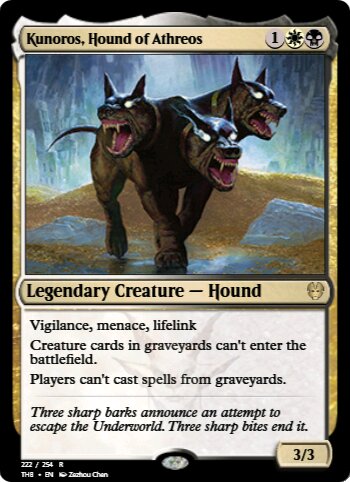 Kunoros, Hound of Athreos