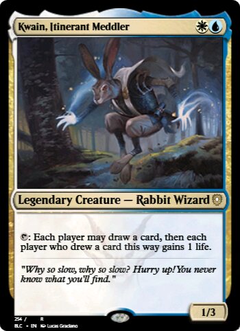 Kwain, Itinerant Meddler