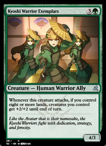 Kyoshi Warrior Exemplars