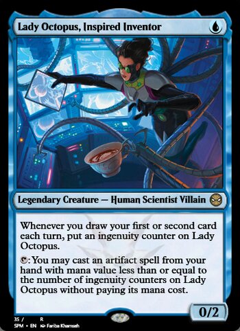 Lady Octopus, Inspired Inventor