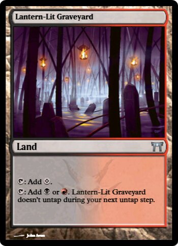 Lantern-Lit Graveyard