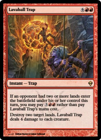 Lavaball Trap