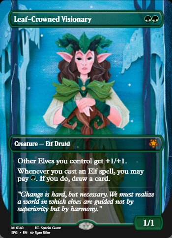 Leaf-Crowned Visionary