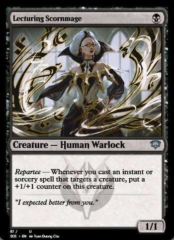 Lecturing Scornmage
