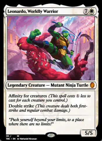 Leonardo, Worldly Warrior
