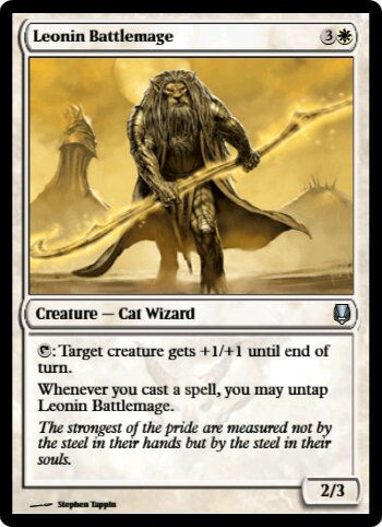 Leonin Battlemage