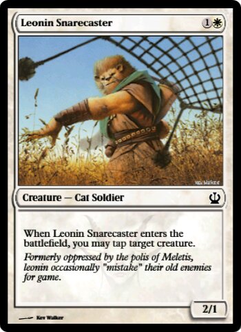 Leonin Snarecaster
