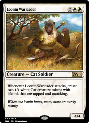 Leonin Warleader