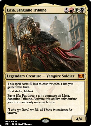 Licia, Sanguine Tribune