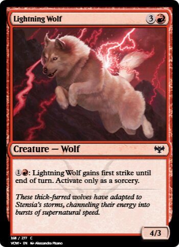 Lightning Wolf