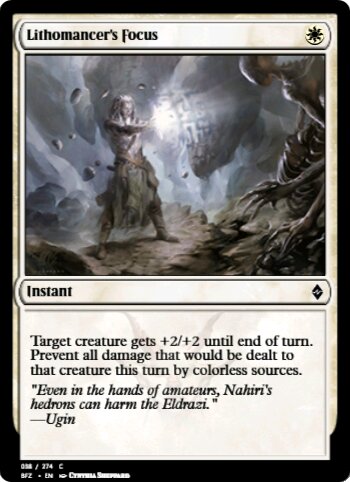 Lithomancer's Focus