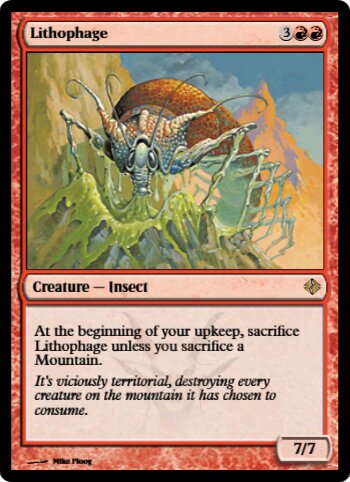 Lithophage