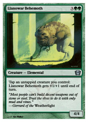 Llanowar Behemoth