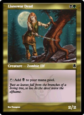 Llanowar Dead