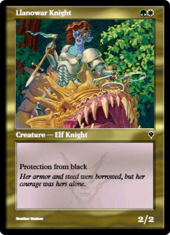 Llanowar Knight