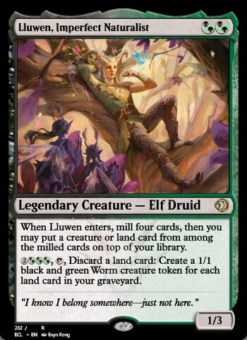 Lluwen, Imperfect Naturalist