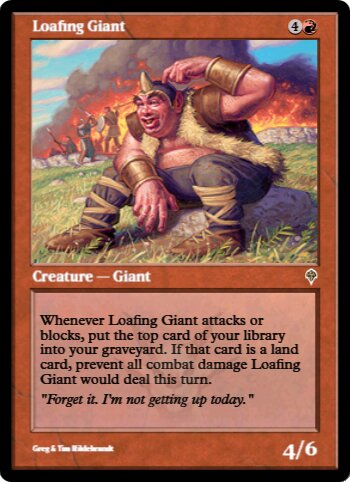 Loafing Giant
