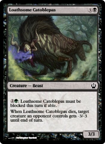 Loathsome Catoblepas